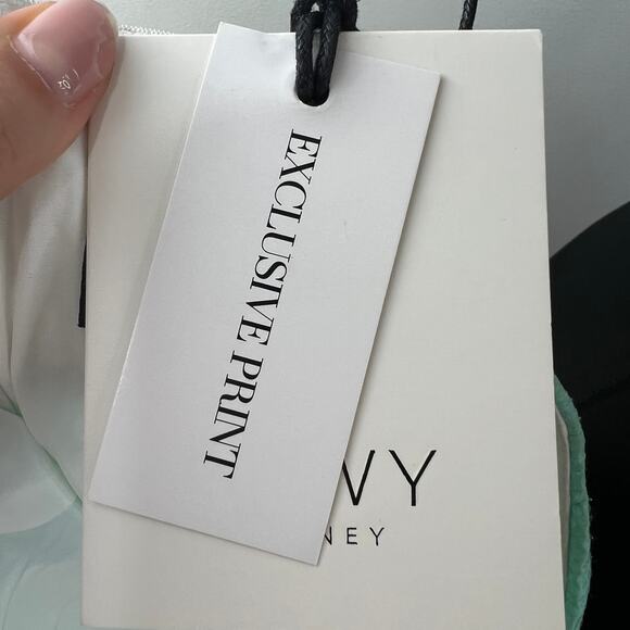 NWT RuNAWaY Malibu Midi Dress Rainbow Ombre Strapless Sequin Bodycon Size L - Picture 8 of 11